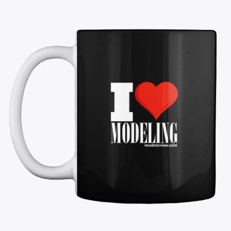 I Love Modeling - Mug